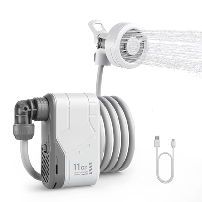 Compact & Rechargeable Electric Camping Shower