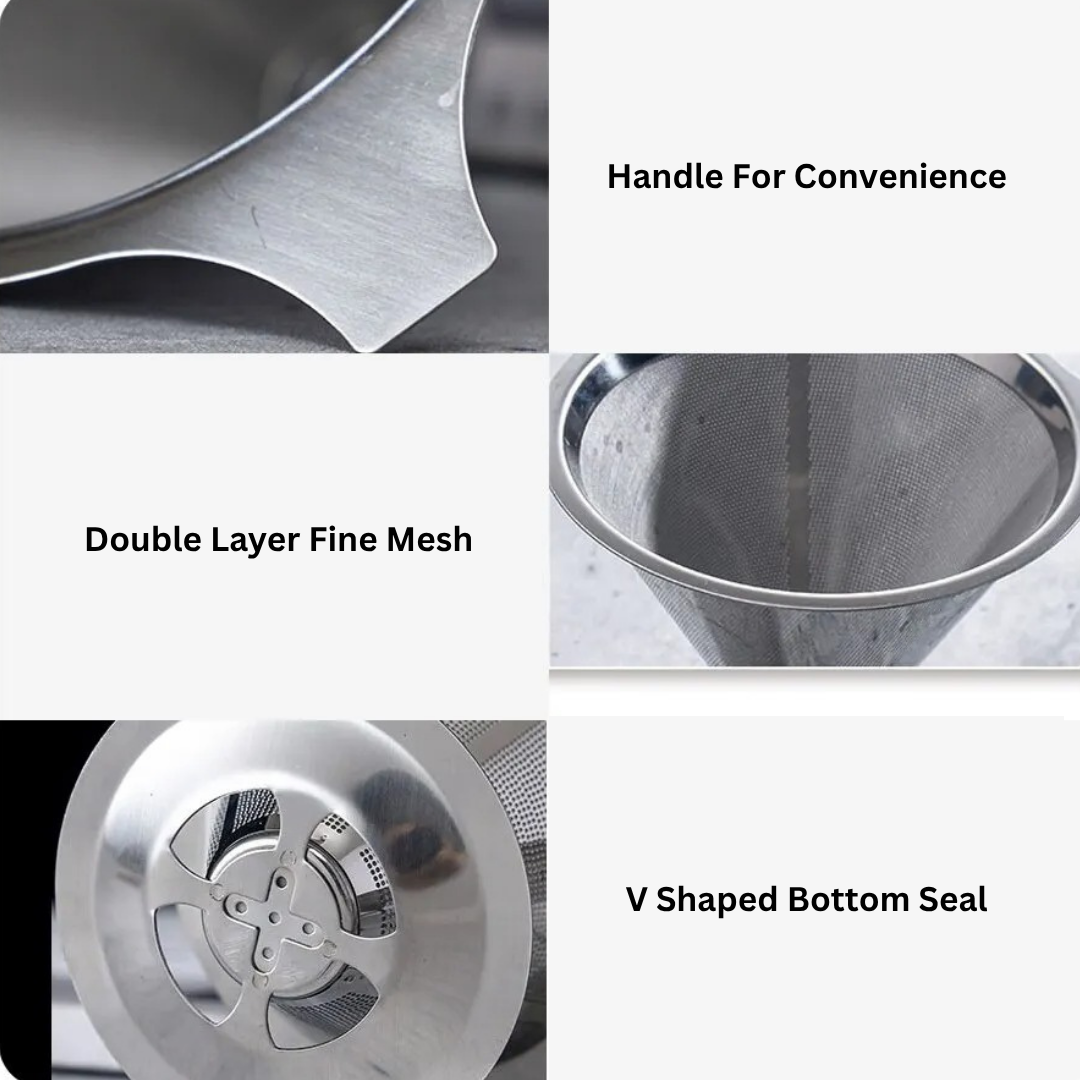 Stainless Steel Pour Over Filter