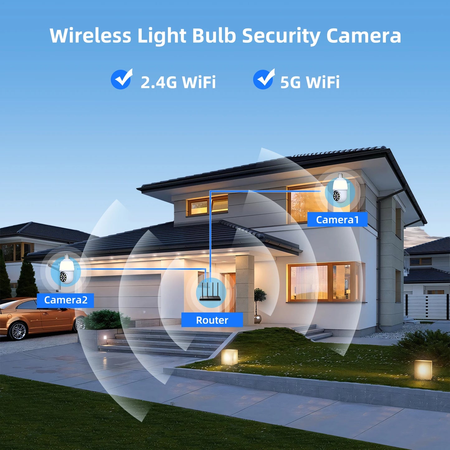 All-In-One Security Camera & Light