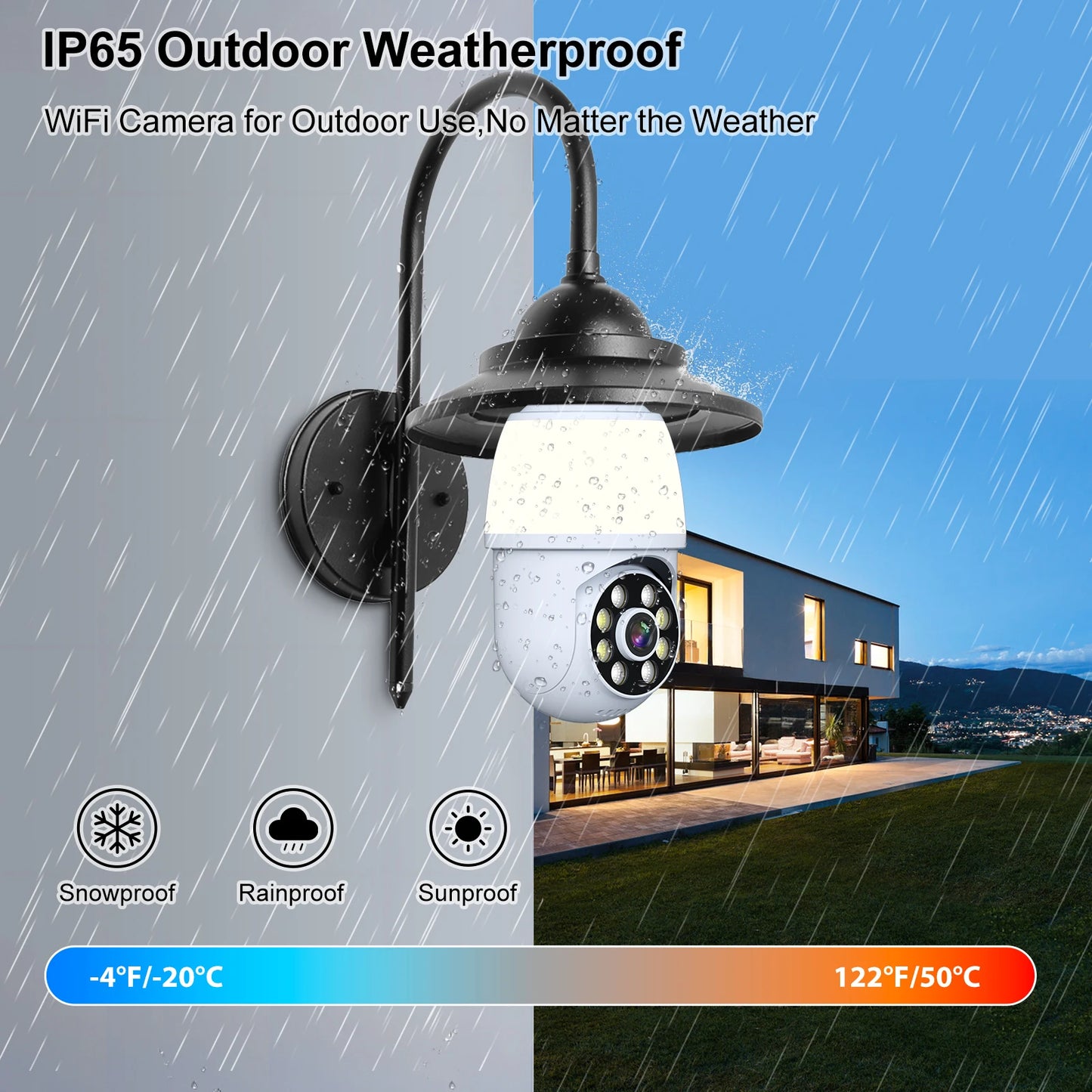 All-In-One Security Camera & Light